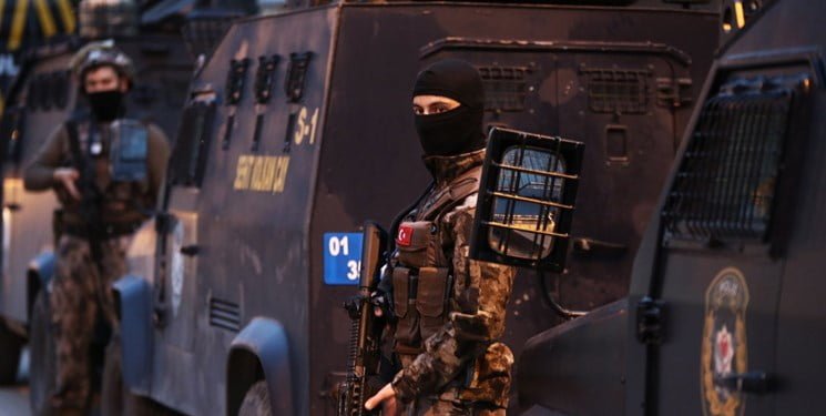 دستگیری ۵ تروریست پ‌‌ک‌ک در استانبول