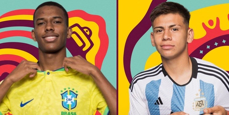 جام جهانی زیر ۱۷ سال| جدال آرژانتین و برزیل در یک چهارم نهایی جام جهانی
